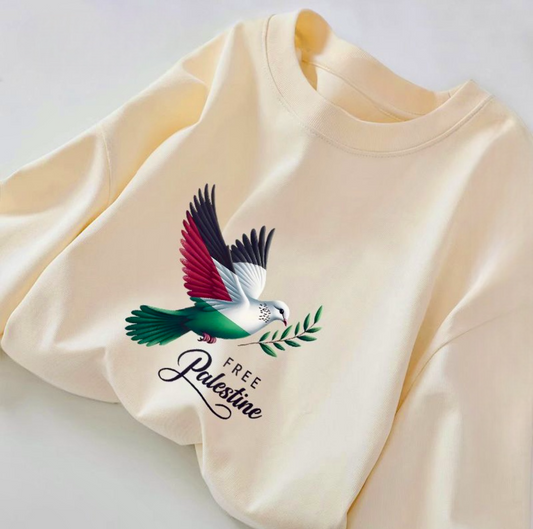 Palæstinensiske Langærmede T-shirts – 2 Varianter i Flere Farver