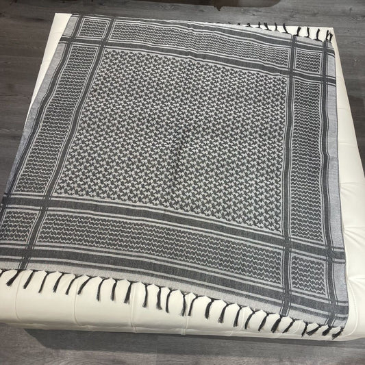 Flat layout keffiyeh kufiya tørklæde