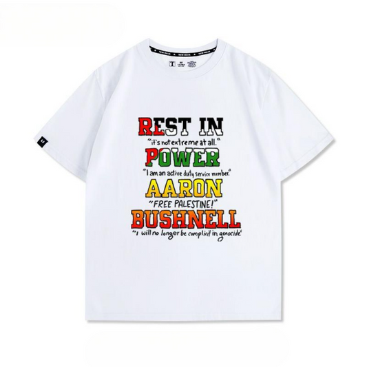 Rest in Power Aaron Bushnell t-shirt