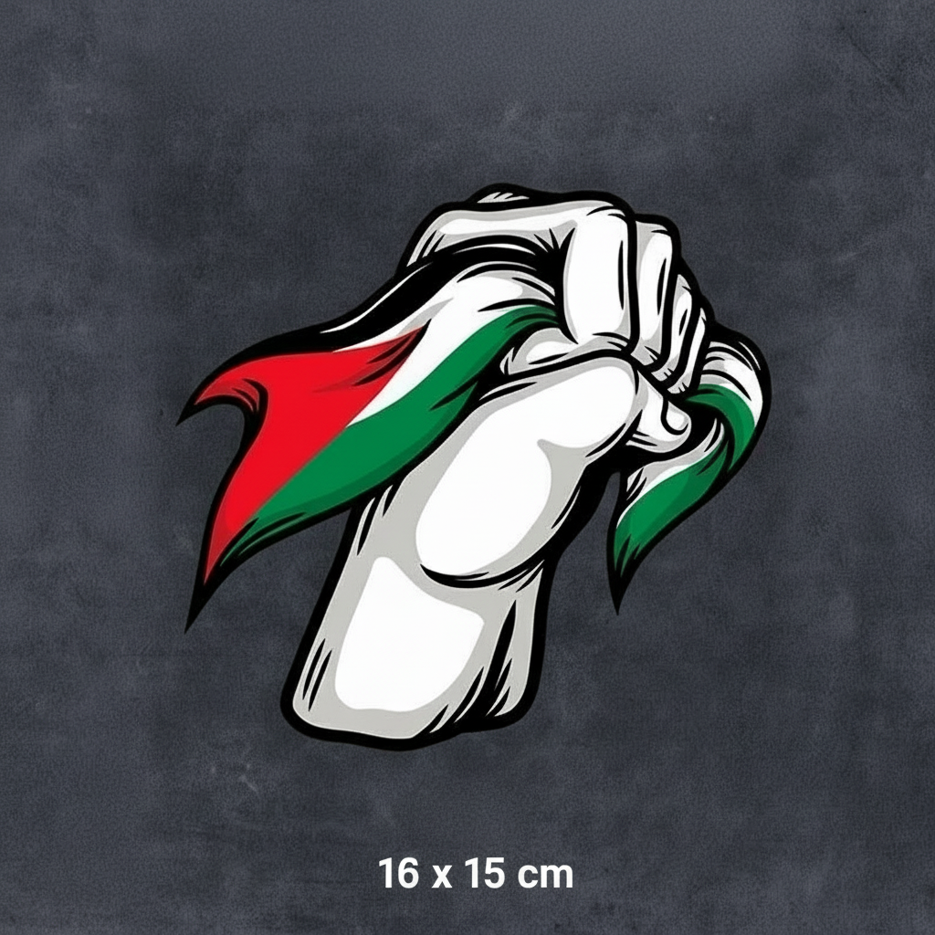 Stickers With Palestinian Message – Multiple Designs and Sizes