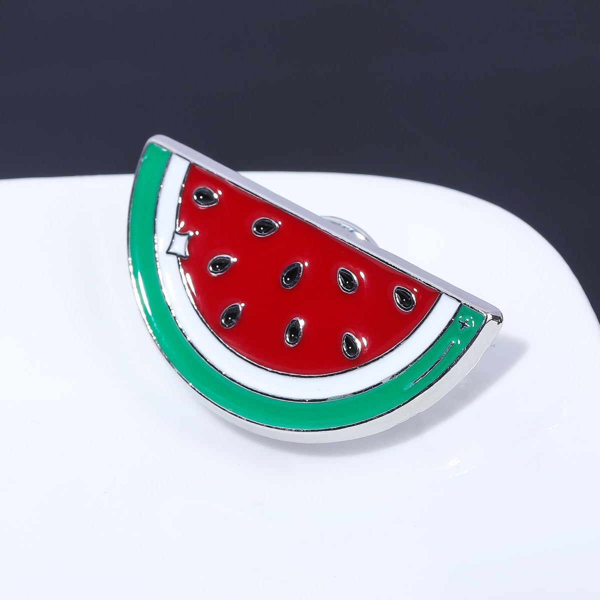 Vandmelon emalje pin – billede 2