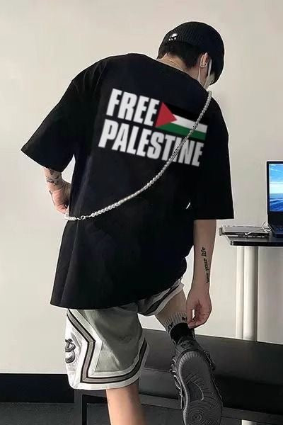 Free Palestine Oversized T-shirt