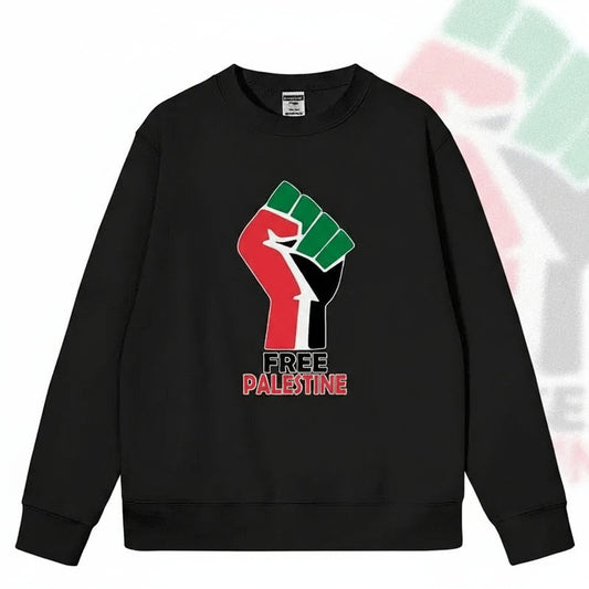 Free Palestine sweatshirt sort