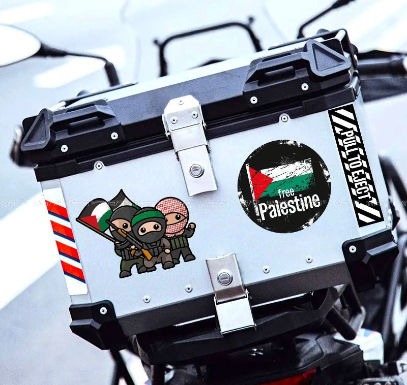 2 stk. Klistermærke på Scooter