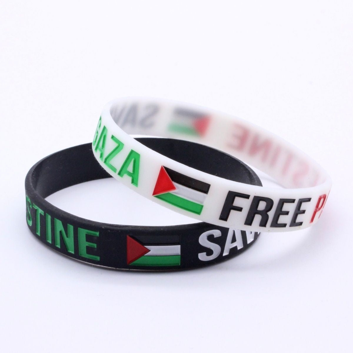 2 stk. Plastik Armbånd