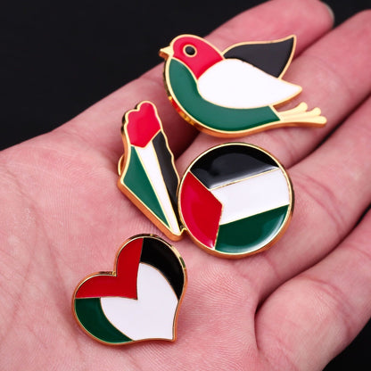 4 Stk. Pins på Haand