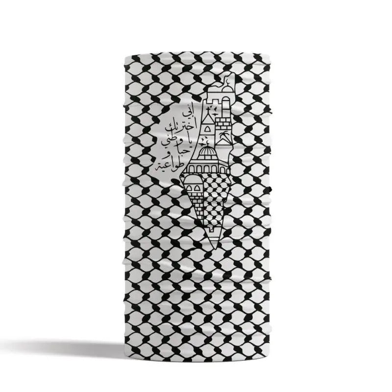 Palæstinensisk Multifunktionelt Halstørklæde/Bandana – Flere Varianter