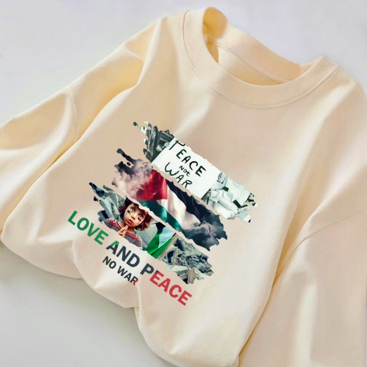 Langærmede T-shirts – 4 Varianter med Forskellige Budskaber og Motiver