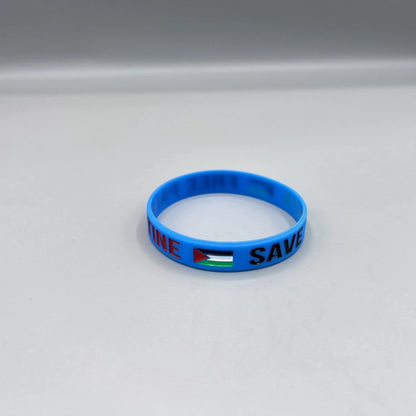 Silikonearmbånd Med Palæstinensiske Budskaber – Flere Varianter