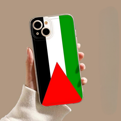 Samling af Mobilcovers med Palæstinensiske Motiver og Budskaber