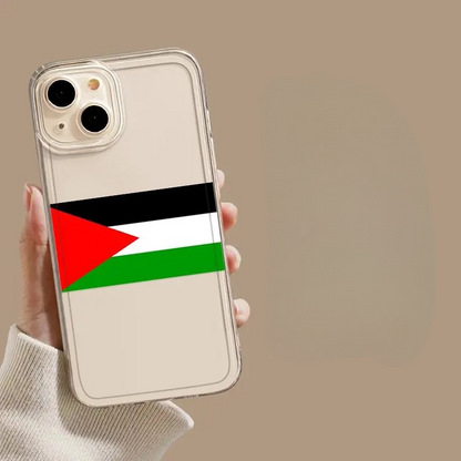 Samling af Mobilcovers med Palæstinensiske Motiver og Budskaber