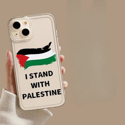 Samling af Mobilcovers med Palæstinensiske Motiver og Budskaber