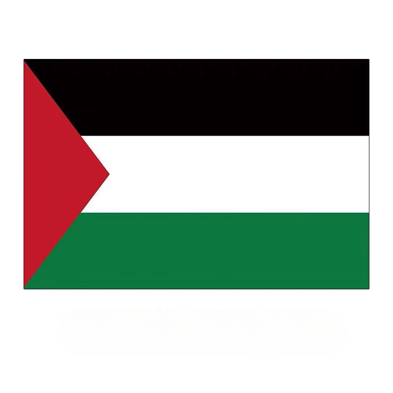 Palæstinensisk Flag – 3 Størrelser, Med eller Uden Teleskopstang