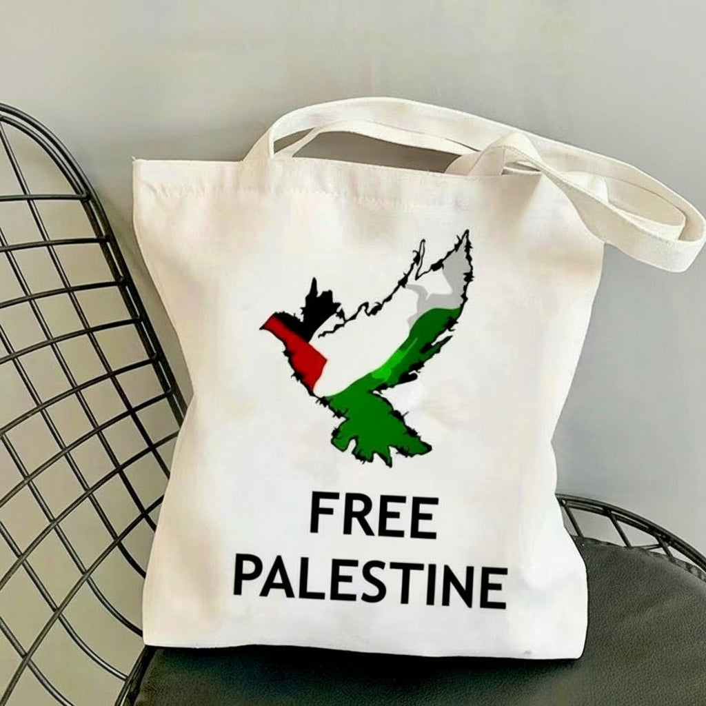 Free Palestine fugl mulepose