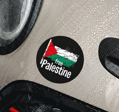 Free Palestine klistemærke