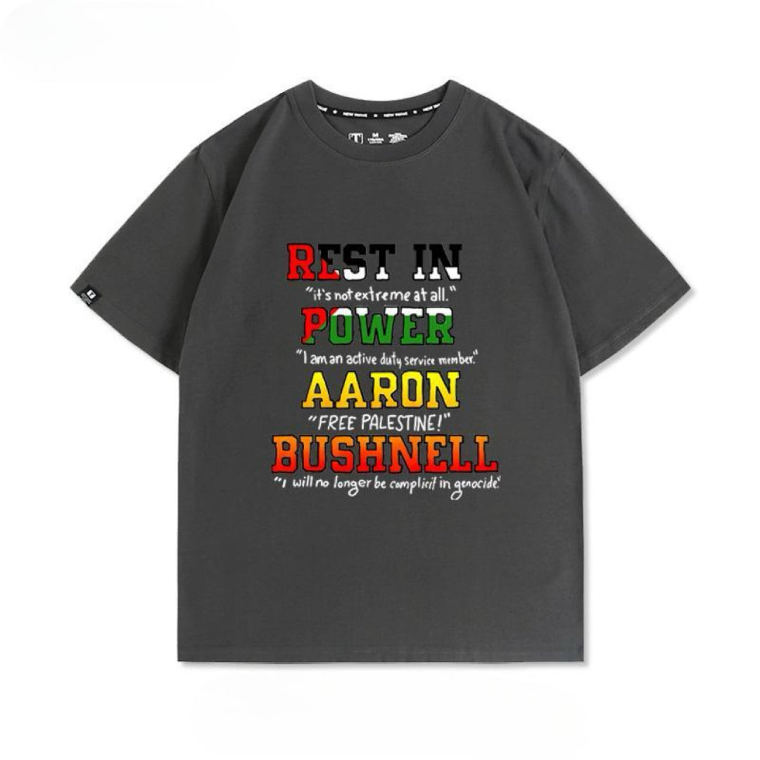Rest in Power Aaron Bushnell t-shirt