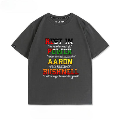 Rest in Power Aaron Bushnell t-shirt