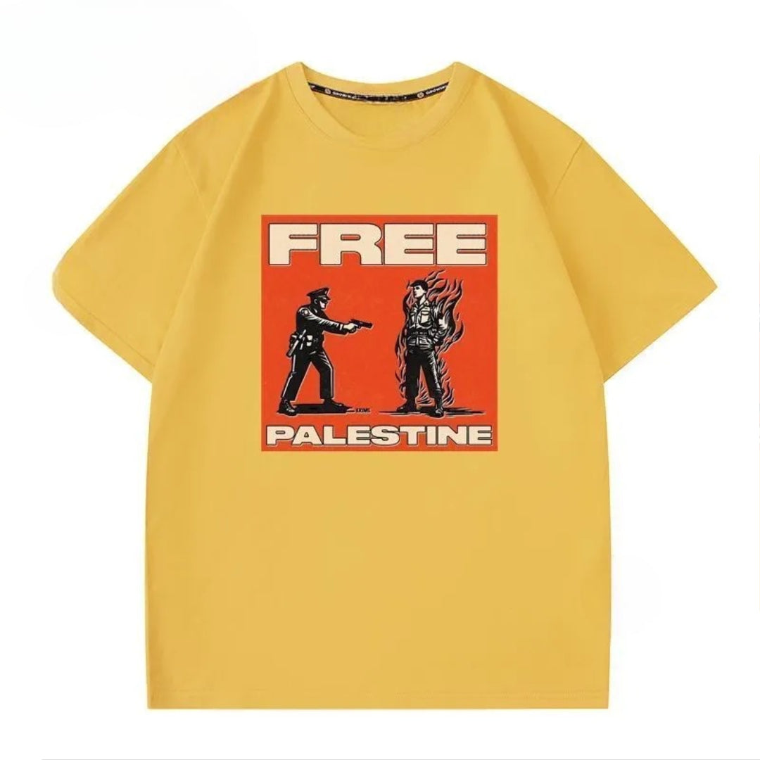 Palæstinensiske T-shirts – Stærke Budskaber i Flere Farver