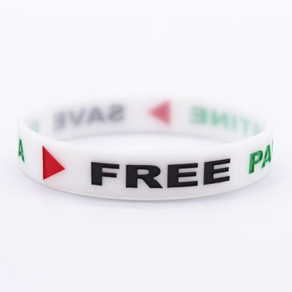 Hvid Free Plastik Armbånd