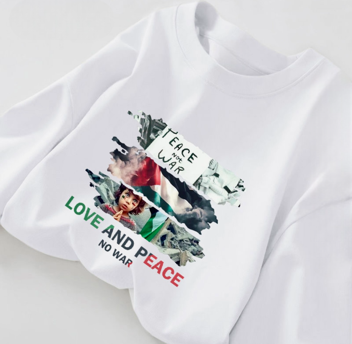 Langærmede T-shirts – 4 Varianter med Forskellige Budskaber og Motiver