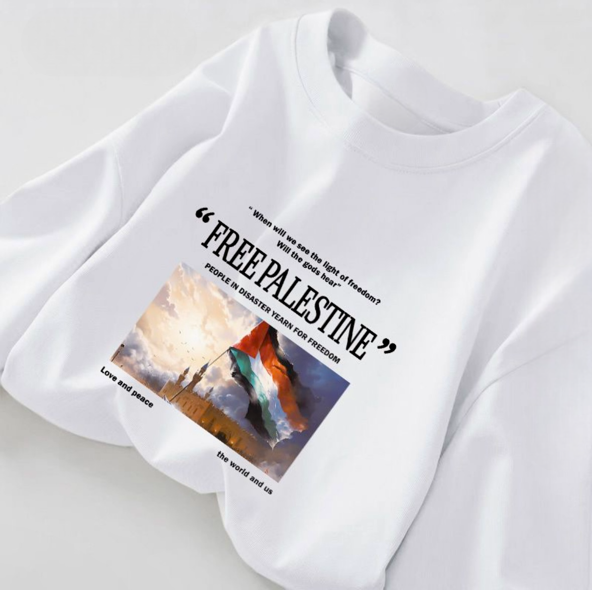 Langærmede T-shirts – 4 Varianter med Forskellige Budskaber og Motiver