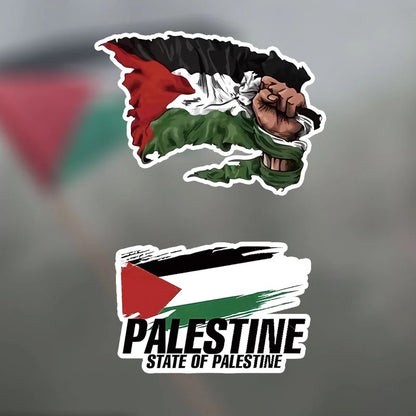 Palæstinensiske Tattoo Klistermærker – Sæt med 6 Varianter (2 stk. pr. Rulle)