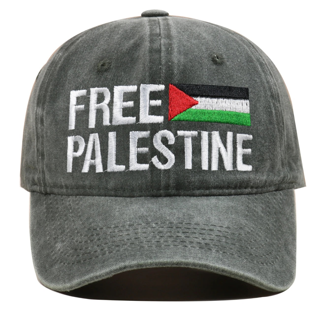 Mørke grå Free Palestine Cap