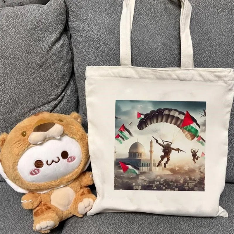 Mulepose med Faldskærm