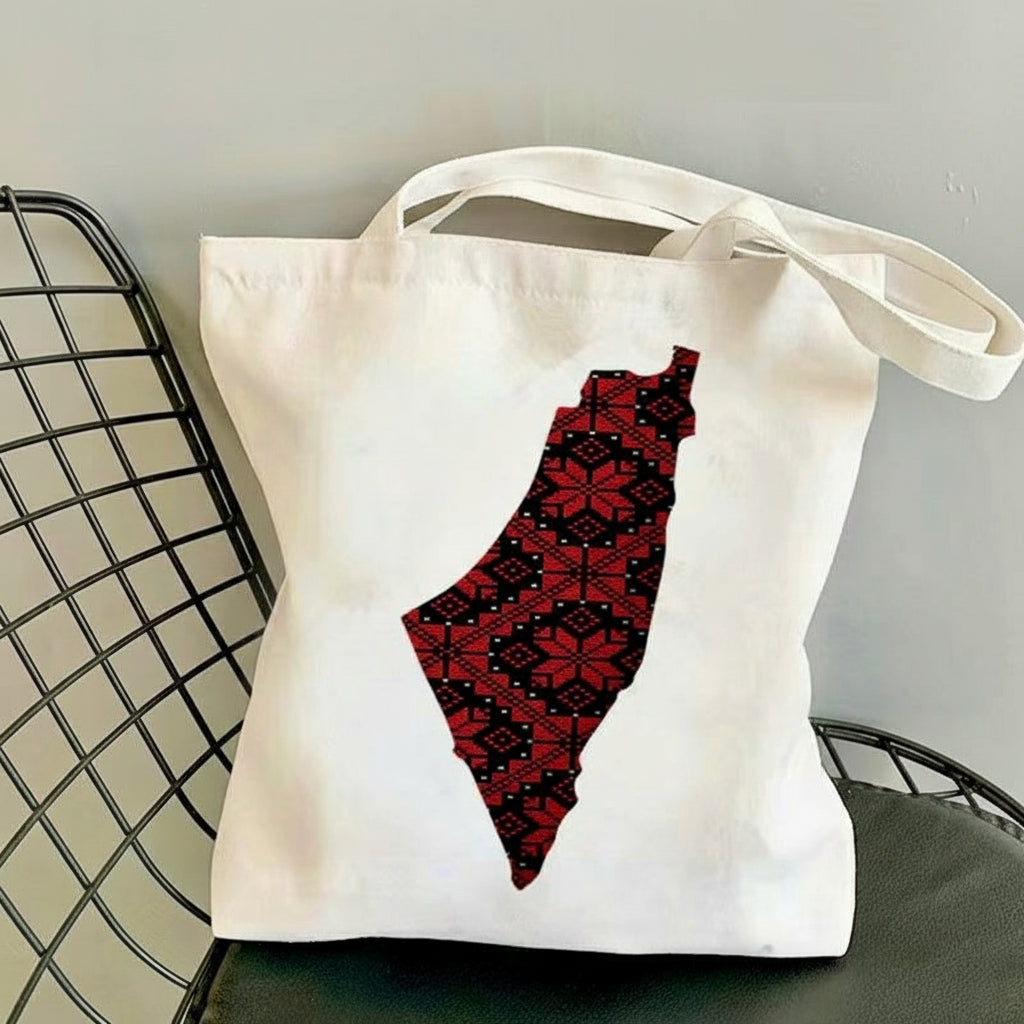 Nic Detalje tryk Palæstina mulepose.