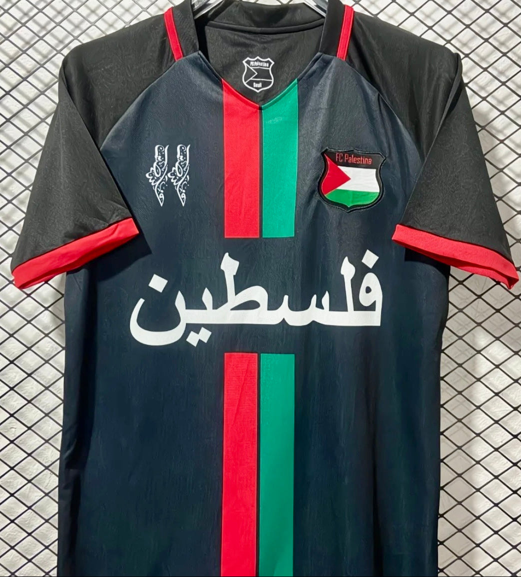 Palæstinensisk Fodboldtrøje – Sort eller Hvid