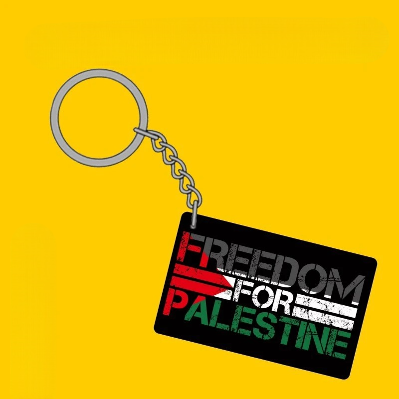 Nøgleringe med Palæstinensisk Frihedstema – Flere Varianter