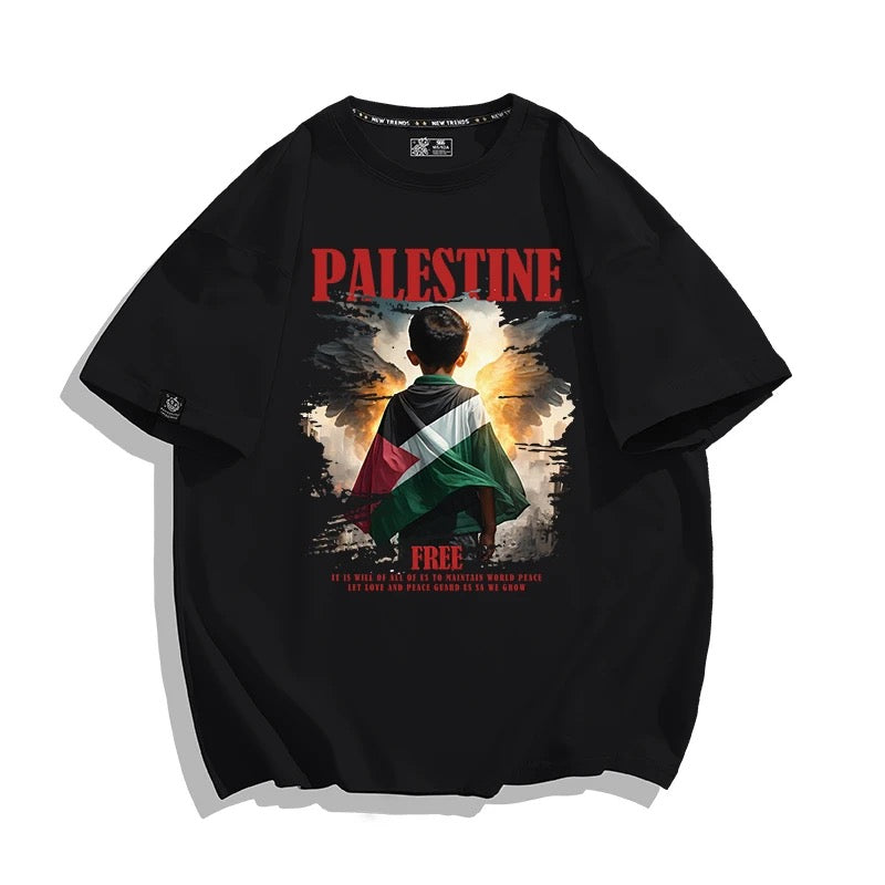 Palæstinensisk T-shirt med Statement