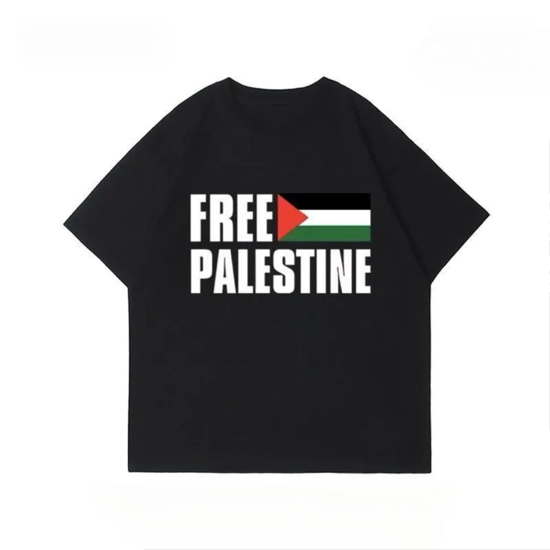 Palæstinensiske T-shirts – Flere Motiver og Farver