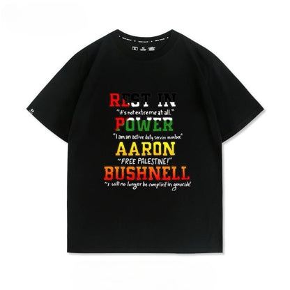 Rest in Power Aaron Bushnell t-shirt