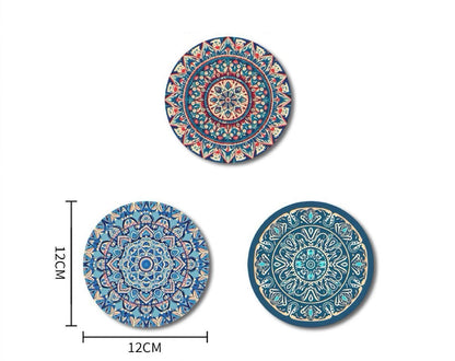 Bordskåner Palæstinensisk Design - Mandala & Blomstermønster