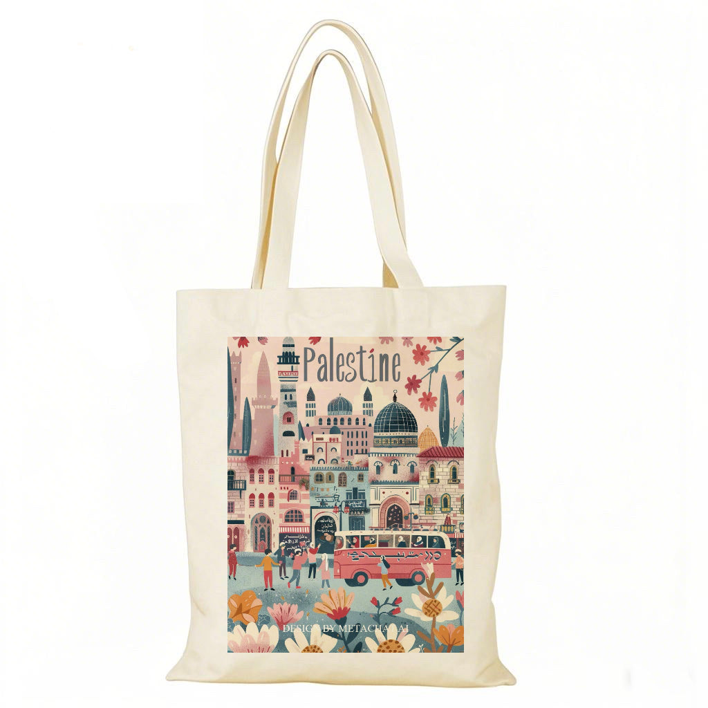 detaljeret palæstina by tegning