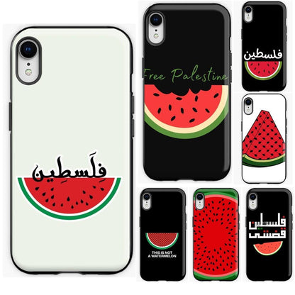 Flere forskellige vandmelon iPhone covers 