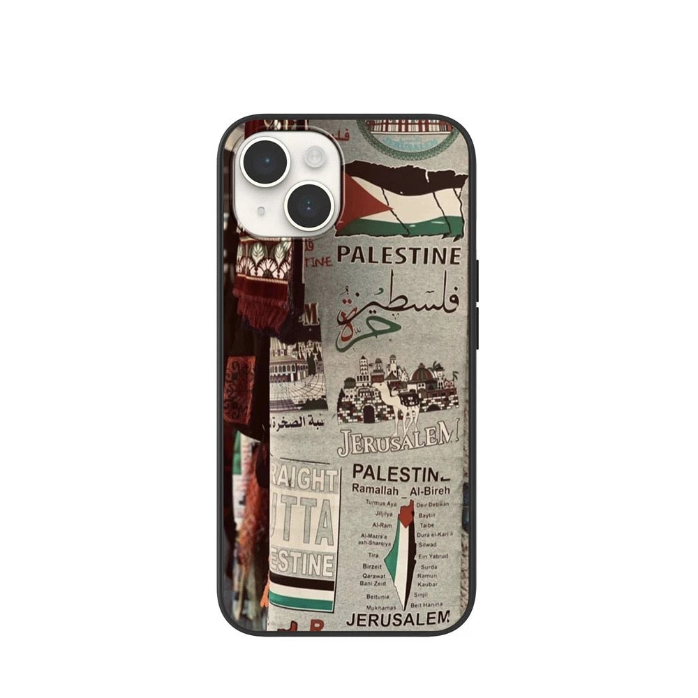 Mobilcovers med Palæstinensisk Tema – Solid & Fleksibel Beskyttelse