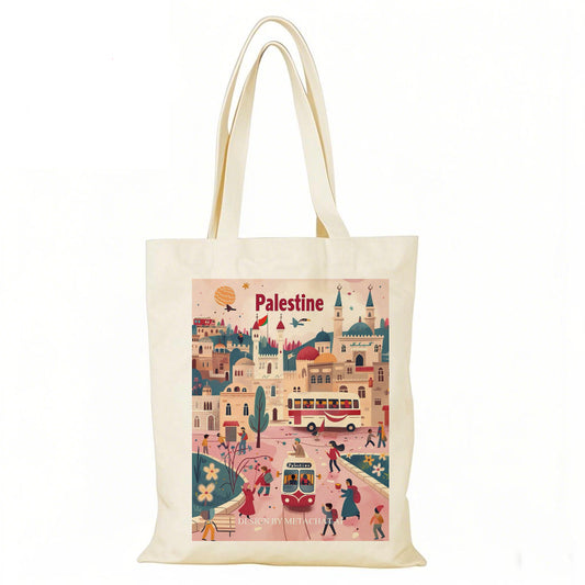 jerusalem illustration bus mulepose