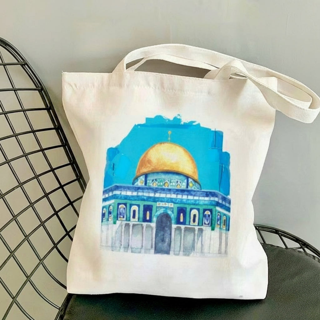 Palæstina mulepose i brug.