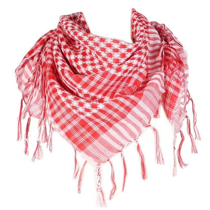 red palestine kufiya keffiyeh scarf