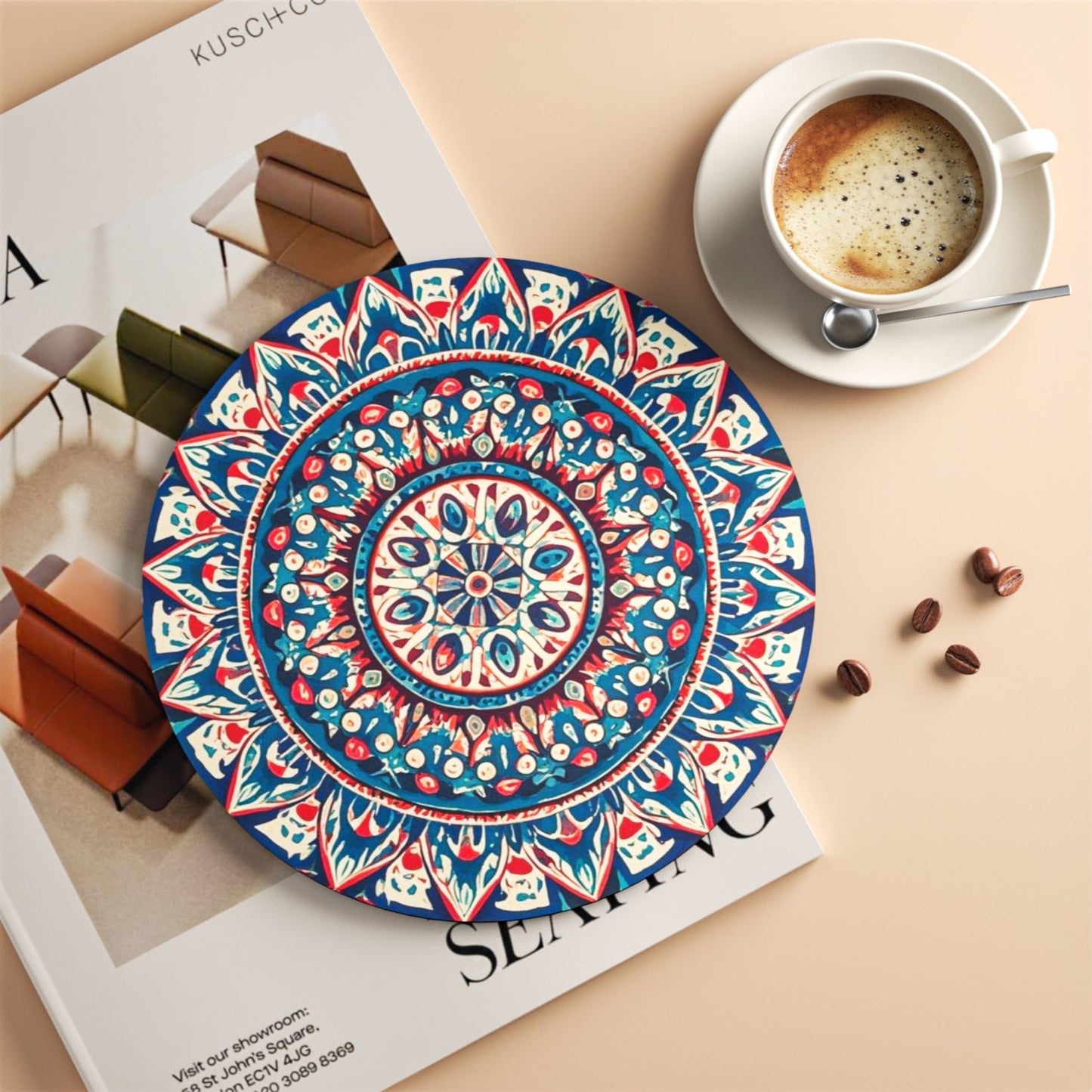 Bordskåner Palæstinensisk Design - Mandala & Blomstermønster