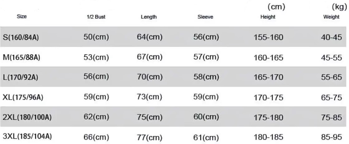 size chart Free Palestine Sweatshirts og hoodies med tryk 2