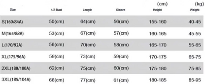 size chart Free Palestine Sweatshirts og hoodies med tryk 2