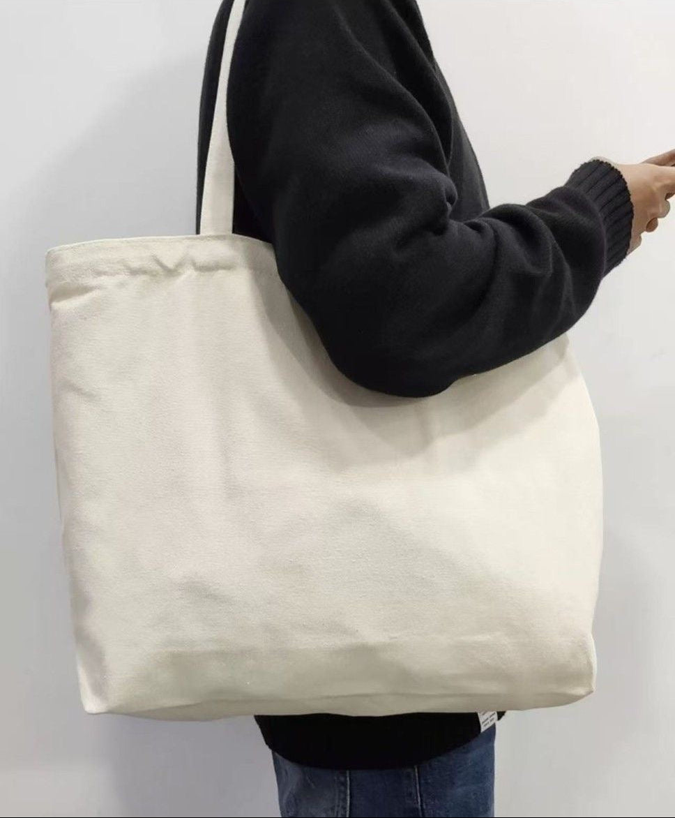 Stor mulepose 45x35 cm med ekstra plads.